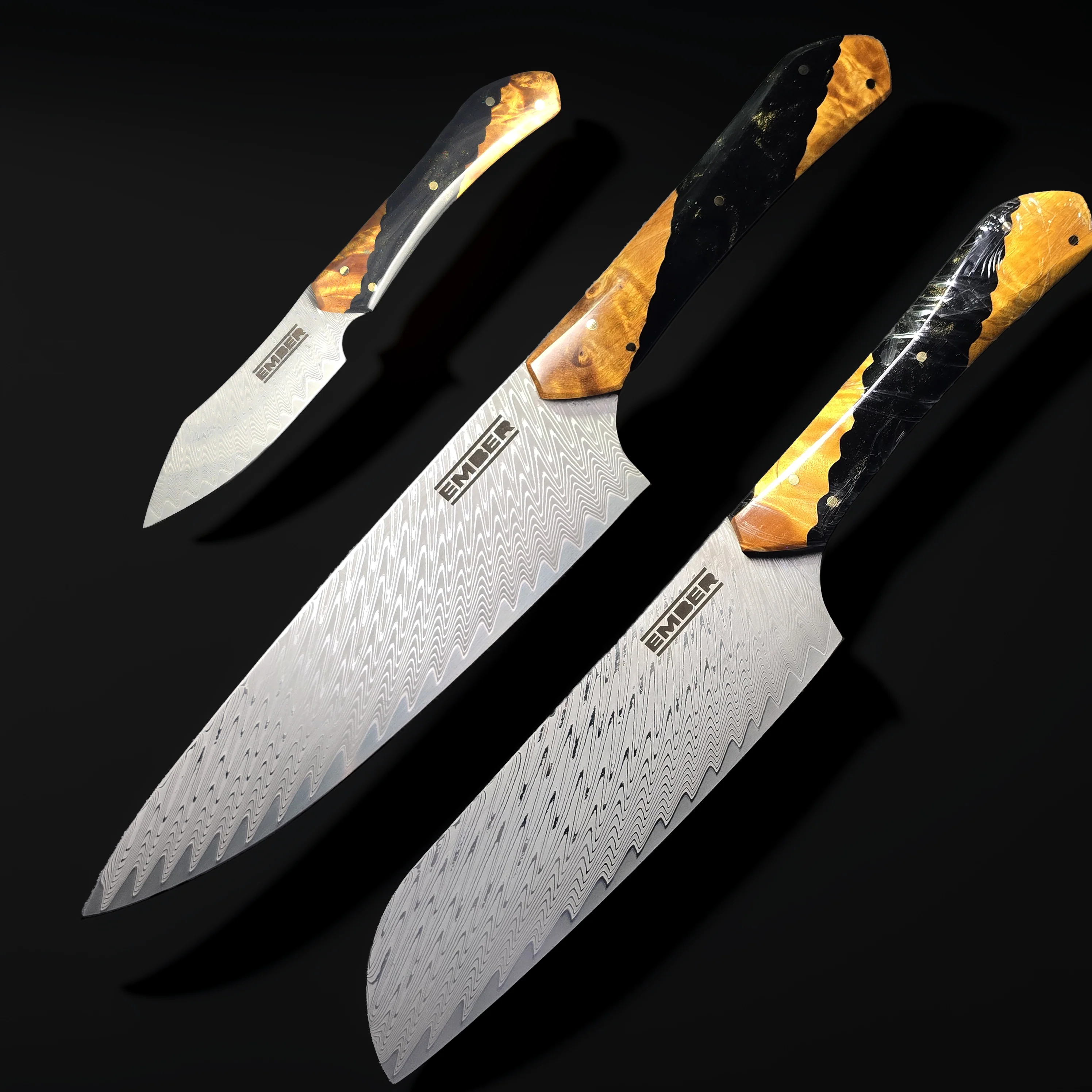 HORUS! SANTOKU 7" Acero de Damasco - Image 3